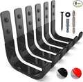 Garage Hooks 4 Inch, 6 Pack Heavy Duty Wall Hooks by SunVFaFa