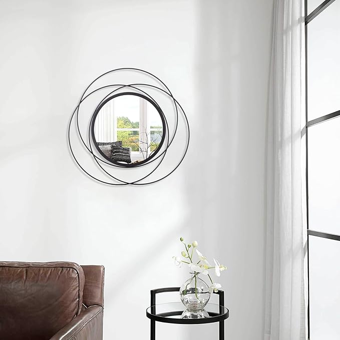 Mirrors Wall Decor Iron Frame Round Art Wall Mirrors Home Decoration Hanging - Image 4