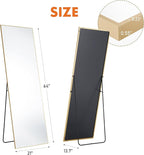 Sweetcrispy 64"x21" Full Length Mirror, Leaning or Standing Full Body Mirror - Image 5