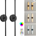 KARTOOSH Battery Operated Wall Sconces Set of Two, by KARTOOSH