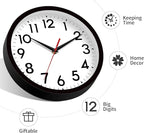 DAXSMY 14 Inch Wall Clock Large Battery Operated Big Silent Non Ticking Analog - Image 8