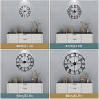 LEIKE 32" Large Modern Wall Clocks, Nearly Silent, Little Ticking, Battery - Image 4