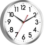 AKCISOT Wall Clock 12 Inch Silent Wall Clocks Battery Operated Non Ticking by Akcisot