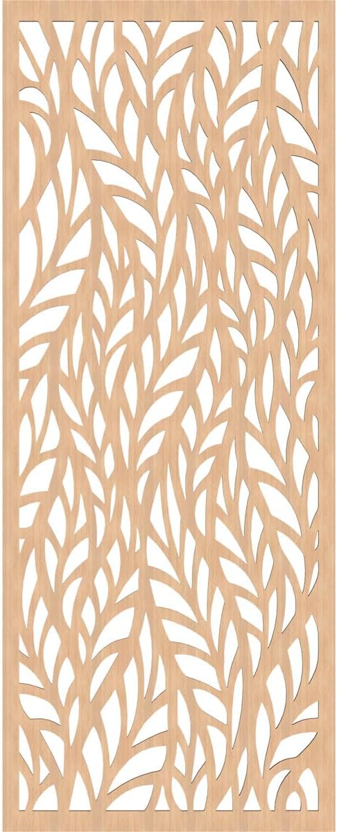 Ortonville Decorative Pierced Fretwork Wood Wall Panels, 25 3/8"W x 64 3/8"H x - Image 4