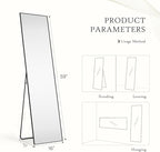 Mirror Full Length, Upgraded Body Wall Mirrors - Image 2