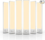 6 Pack Under Cabinet Lights Wireless, 32 LED Motion Sensor Light Indoor by AVEVA