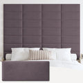 IFNOW Wall Mounted Upholstered Headboard Full, 3D Peel and Stick Soundproof by IFNOW