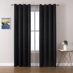 ChrisDowa Blackout Curtains 120 Inches Long 2 Panels Set by ChrisDowa