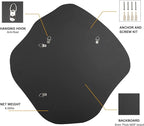BOMINICA Irregular Wall Mirror Asymmetrical Mirror Frameless - Image 6