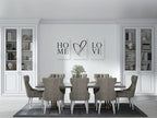 GUBIYU Home Love Wall Decor Set of 3 Prints Modern Black and White Wall Art - Image 4