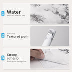 Art3d 200" * 17.3" Marble Paper Countertops - Image 2