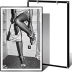 High Fashion Poster Trendy Black and White Wall Art Retro Girl Luxury Feminist - Image 2