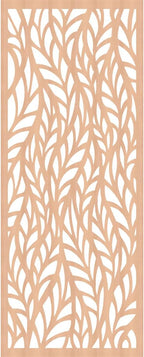 25 3/8"W x 64 3/8"H x 1/4"T Ortonville Decorative Fretwork Wood Wall Panels - Image 4