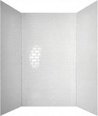 From Plain To Beautiful In Hours 133-WT-SUB-KIT Subway Tub and Shower Wall by DecorativeCeilingTiles