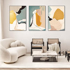 MPLONG Wall Art, Frame Canvas Wall Art Set, Striking Modern Minimalism - Image 4