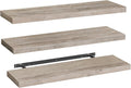 RALGEND Floating Shelves for Wall, 1.5" Thick Wall Shelf Set of 3 by RALGEND