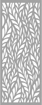 19 3/8"W x 49 3/8"H x 3/8"T Ortonville Decorative Fretwork Wall Panels in - Image 4