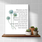 Motivational Quotes Wall Art Decor, Inspirational Graduation Decor Gift - Image 4