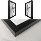Framed Funny Bathroom Wall Art, Giraffe - Image 3