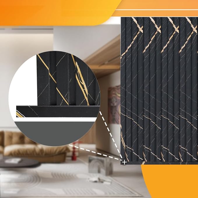 OUZUGIE 8-Pack 57 Inches, WPC Slat Wall Panel Trim, Corner Guard - Image 5