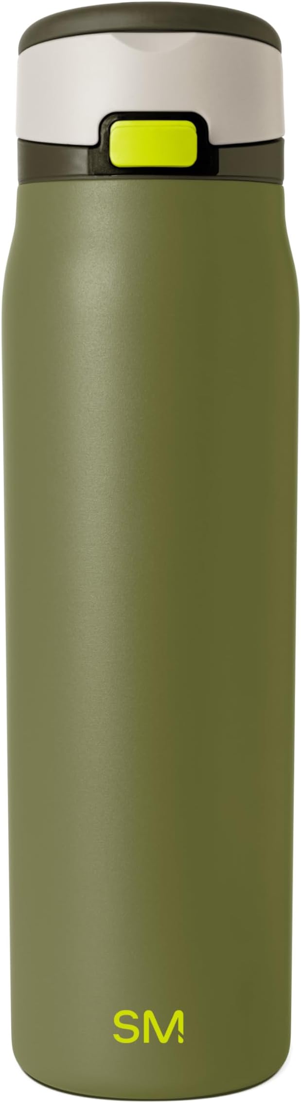 Simple Modern Mesa Loop Water Bottle with Covered Straw and Handle | 30oz Cup Holder Friendly Insulated Stainless Steel Bottles for Travel, Sports and School | Cricket