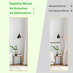 Sunniry Gold Full Length Mirror 56x18 inch, Standing Mirror Full Length - Image 4