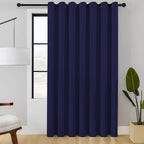ChrisDowa Room Divider Curtain 84 Inches Long, Wide Blackout Sliding Door by ChrisDowa