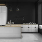 practicalWs Peel and Stick Wallpaper 23.6" x 118" Black Wallpaper Self Adhesive - Image 4
