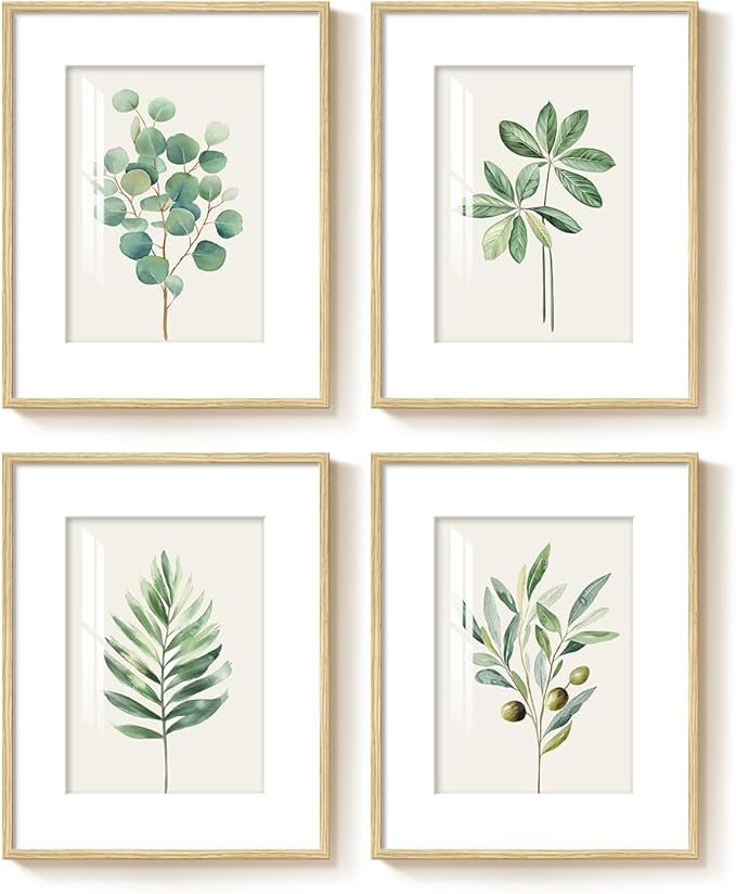 Framed Sage Green Botanical Wall - Image 8