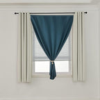AJAZZ 100% Blackout Shades Window Cover Self Adhesive Curtains Sticky Curtain - Image 7