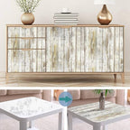Arthome Distressed Wood Contact Paper 17''x120'' Self-Adhesive Removable Wood - Image 3
