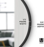 Umbra Hub Round Wall Mirror - Image 6