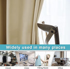 RYB HOME Partition Room Dividers Curtain Room Darkening Privacy Grommet - Image 2