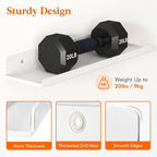 Lifewit Floating Shelves for Bathroom, Acrylic Wall Organizer for Perfume - Image 2