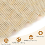 SEEYE Cordless Roman Shades - Image 3