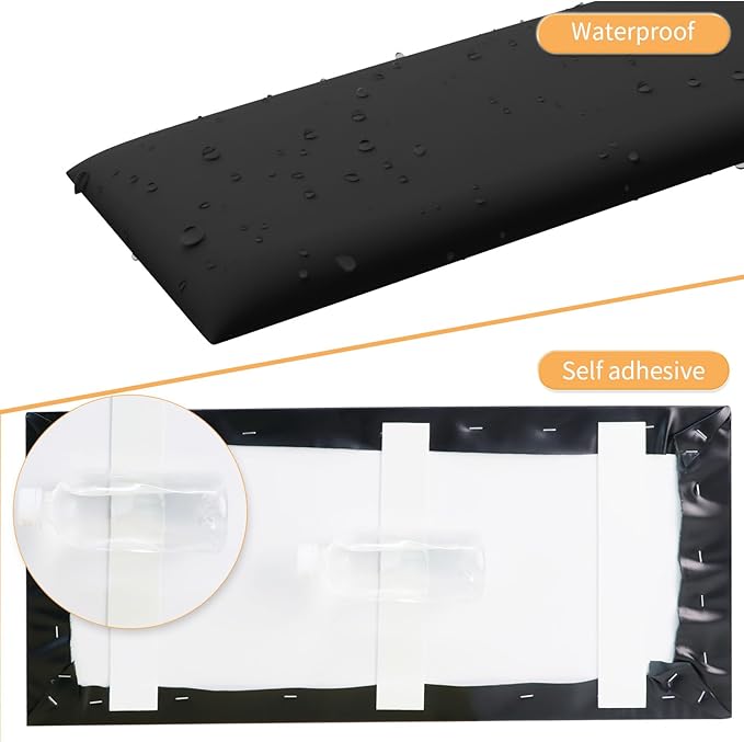 3D Anti-Collision Wall Padding for Kids, Self-Adhesive Headboard Panels for - Image 4