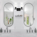 Ascher 2-Light Wall Sconces, Modern Vanity Light Fixture Black Finish, Wall - Image 5