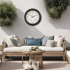 18 inch Outdoor Clocks for Patio Large Waterproof - Image 4