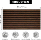 3D Wall Panels Peel and Stick – 15.74" x 236" PVC Faux Texture Wall Covering - Image 6