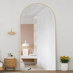 Arched Full Length Mirror Standing Mirror - Image 6