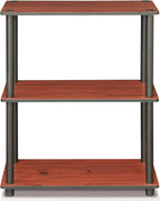 Furinno TURN-N-TUBE Storage Shelves, 3-Tier Book Shelf, Corner Shelf, Toolless - Image 9