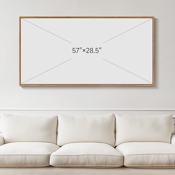 Large Framed Neutral Abstract Wall Art - Image 7