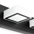 Ralbay Black Bathroom Vanity Lights 48inch Metal Acrylic LED Modern Bathroom - Image 7