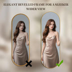Oval Full Length Mirror, Ultra-Clear Explosion-Proof Dressing Mirror, Simple - Image 6