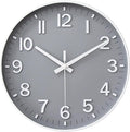 HZDHCLH Wall Clocks Battery Operated, Wall Clock Gray, 12 inch Wall Clock by HZDHCLH