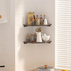 JJL Corner Shelf, 12 Inch Corner Shelf Wall Mounted - Image 4