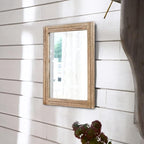AAZZKANG Rustic Mirror for Wall - Image 4