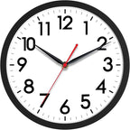 AKCISOT 14 Inch Wall Clock Silent Non-Ticking Modern Wall Clocks Battery - Image 7