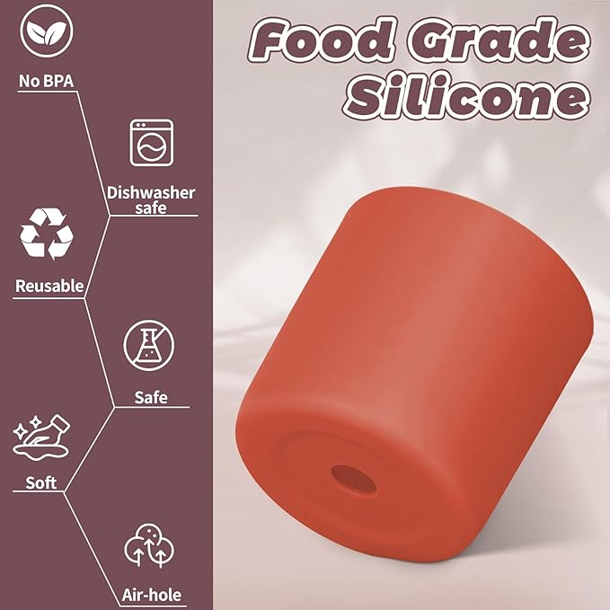 Tall Silicone Boot Compatible with Brumate Era 40 oz 30 oz Tumbler with Handle, Protective Anti-Slip & Anti-Scratches Cover Bumper Accessories