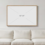 Framed Modern Neutral Beige Abstract Wall Art, Minimalist Canvas Prints - Image 3